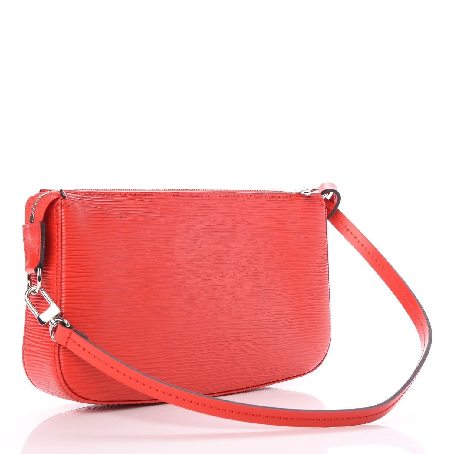 Louis Vuitton Epi Pochette Accessories NM Coquelicot 3 of 7