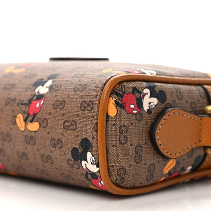 Gucci X DISNEY Mini Vintage GG Supreme Monogram Mickey Mouse Shoulder Bag Beige Vintage Sun Oil 9 of 10