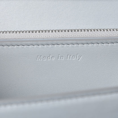Celine Box Calfskin Medium Classic Box Flap Bag Frost 6 of 10