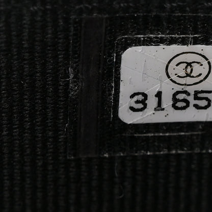 Chanel Lambskin Quilted Top Handle Mini Vanity Case With Chain Black 7 of 10
