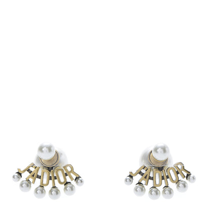 Christian Dior Pearl J'Adior Dior Tribal Earrings 1 of 4