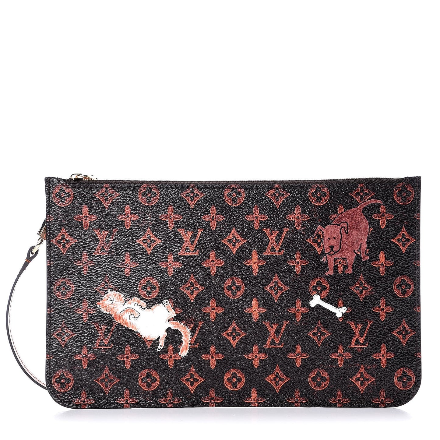 Catogram Neverfull MM GM Pochette Marron