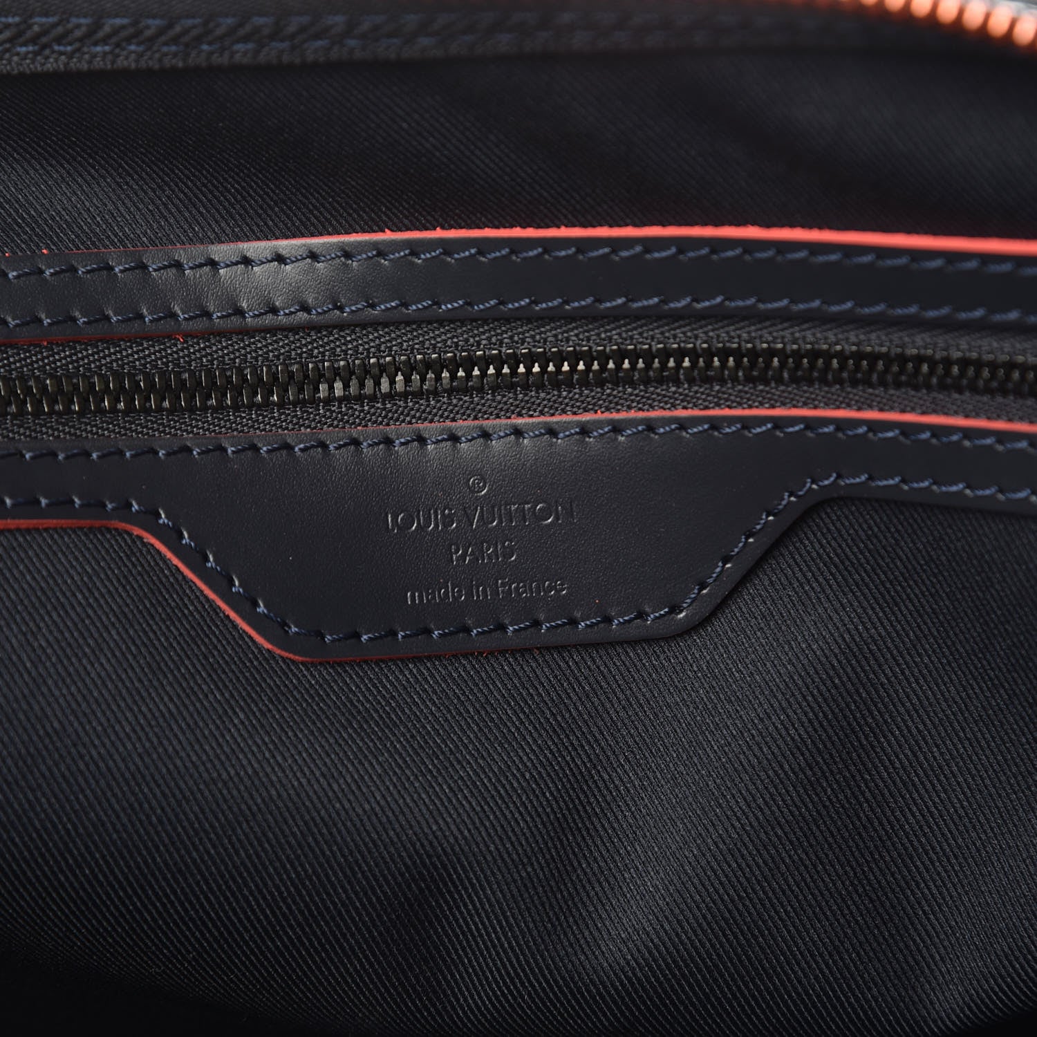 Louis Vuitton Monogram Upside Down Keepall Bandouliere 50 Ink 7 of 12