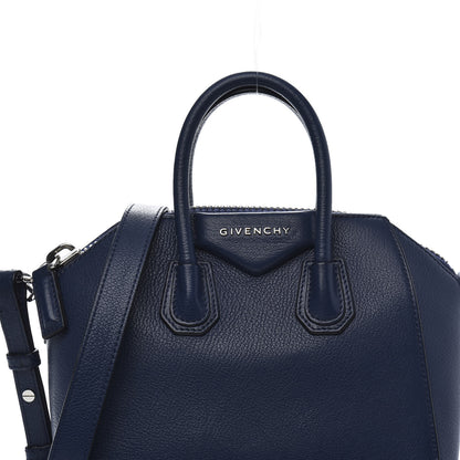Givenchy Sugar Goatskin Mini Antigona Night Blue 10 of 12