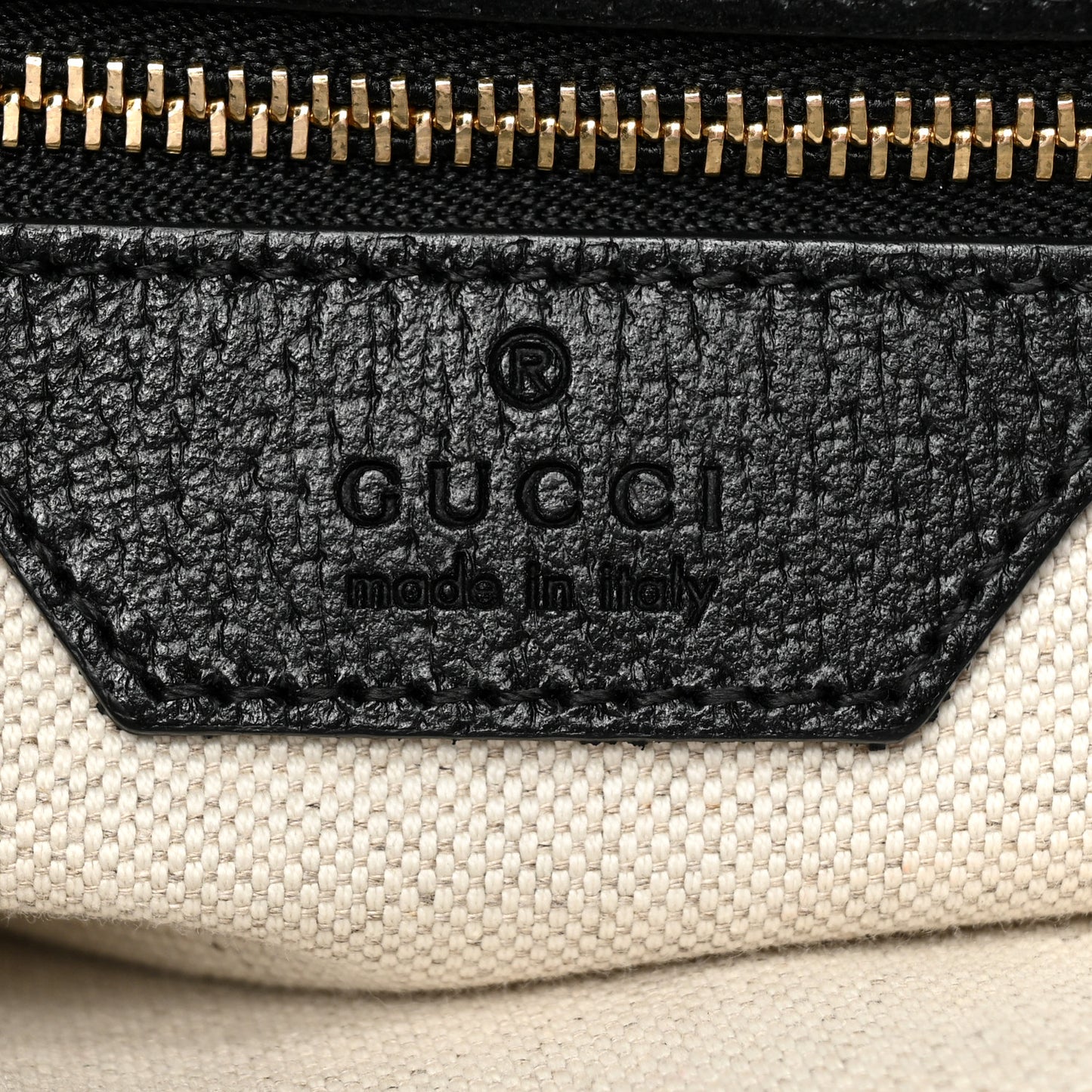 Jacquard Denim GG Monogram Small Jackie 1961 Hobo Black Ivory
