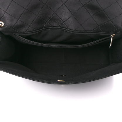 Chanel Caviar Quilted XXL Travel Flap Bag Black 5 of 11