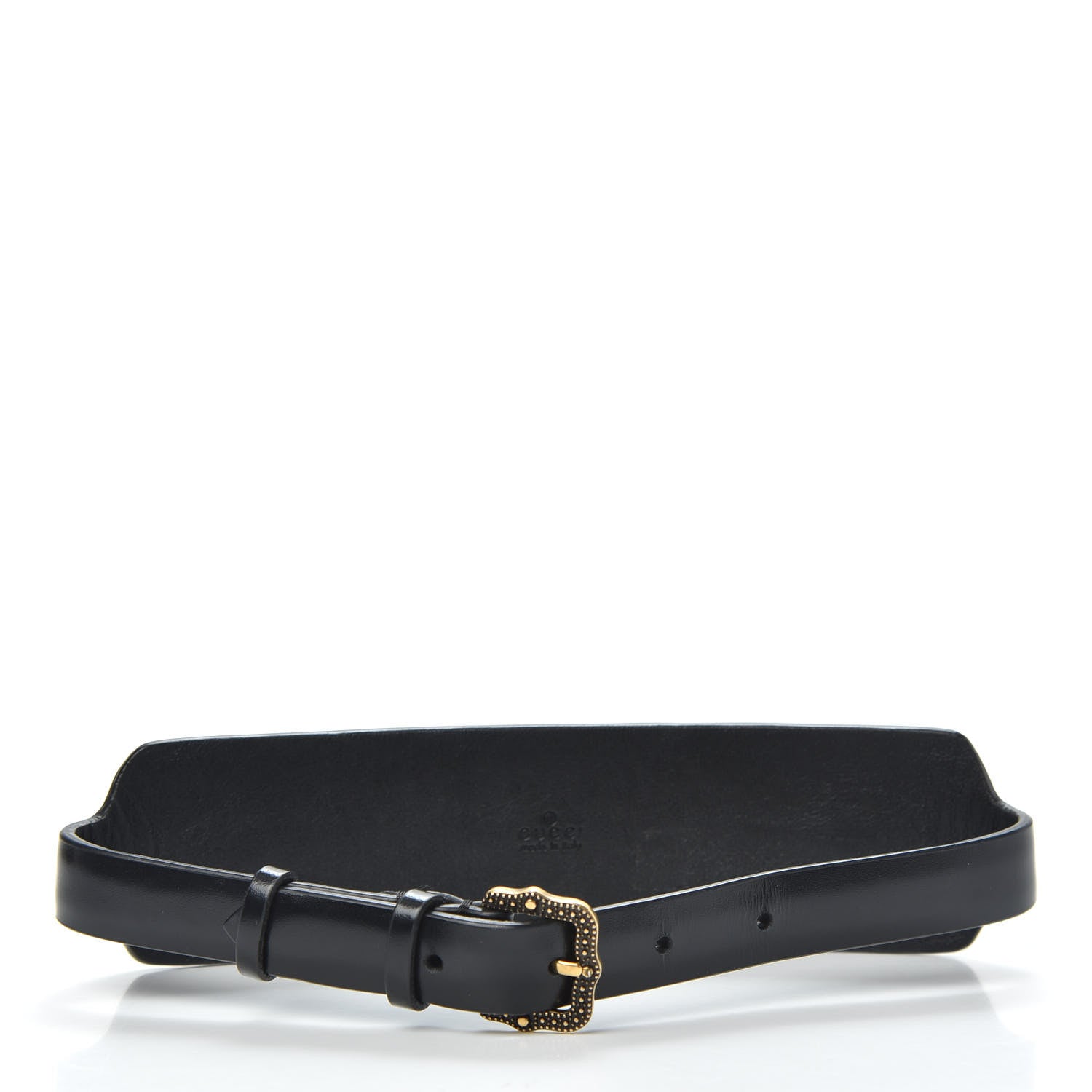 Gucci Calfskin Studded Choker Black 2 of 5