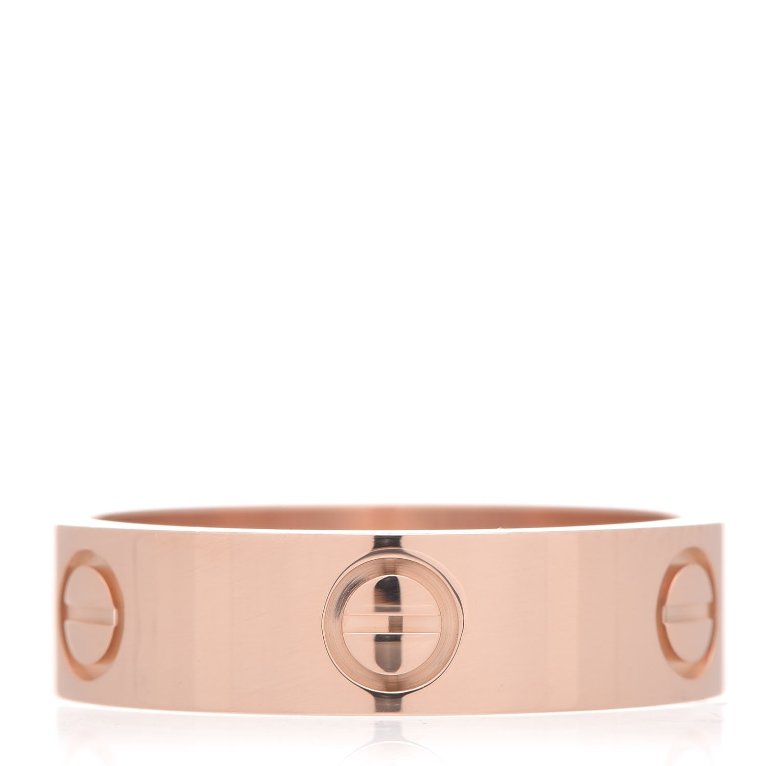 Cartier 18K Pink Gold 5.5mm LOVE Ring 58 8.25 1 of 6
