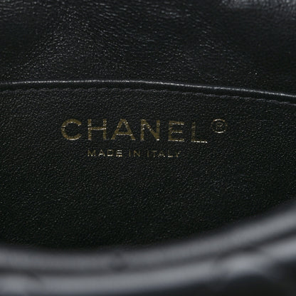 Chanel Lambskin Quilted Small Timeless Camera Case Black 6 of 9