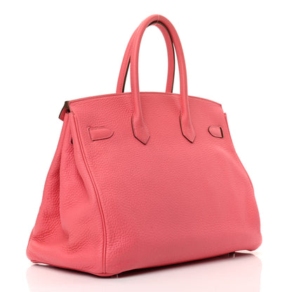 Hermes Togo Birkin 35 Rose Lipstick 3 of 18