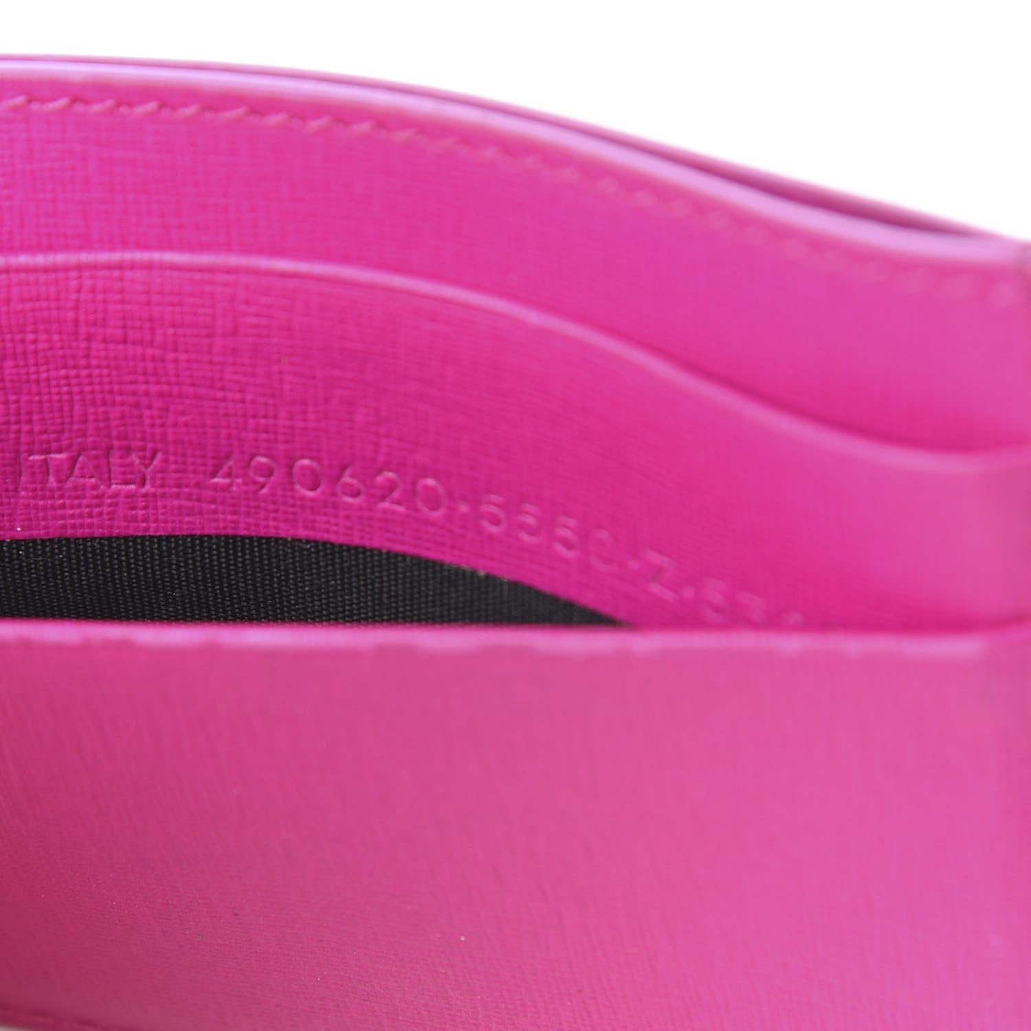 Balenciaga Calfskin Multi Card Case Rose Magenta 6 of 12