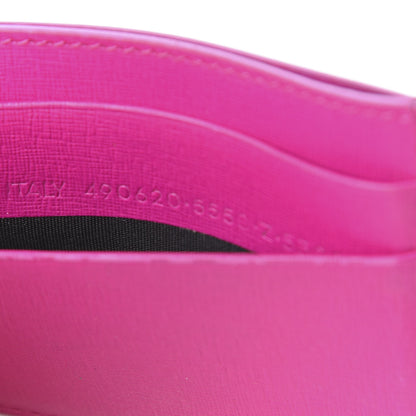 Balenciaga Calfskin Multi Card Case Rose Magenta 6 of 12