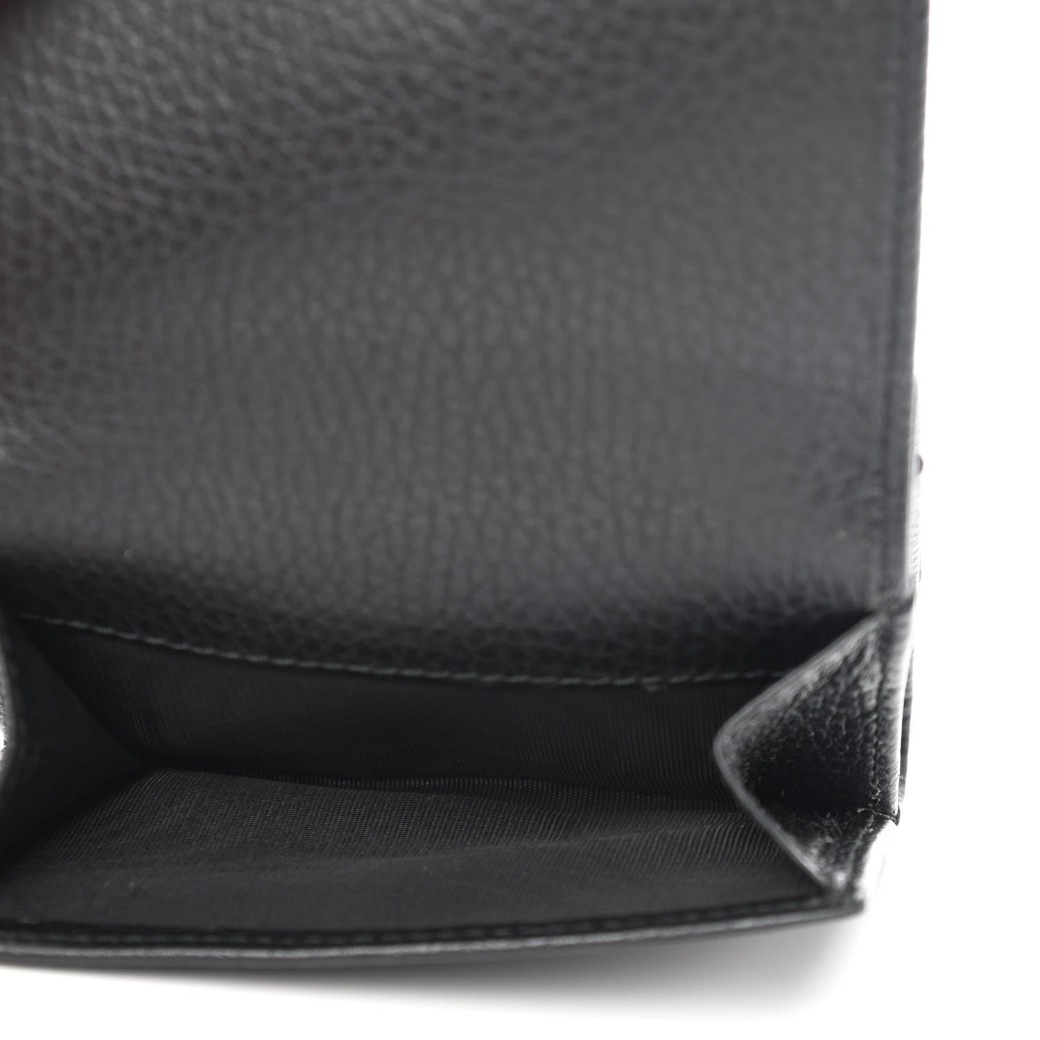 Gucci Dollar Calfskin GG Marmont Wallet Black 5 of 9