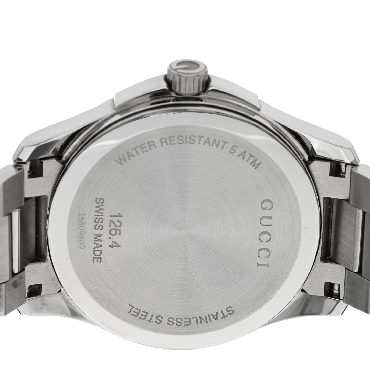 Stainless Steel 38mm G-Timeless Diamante Quartz Watch Black