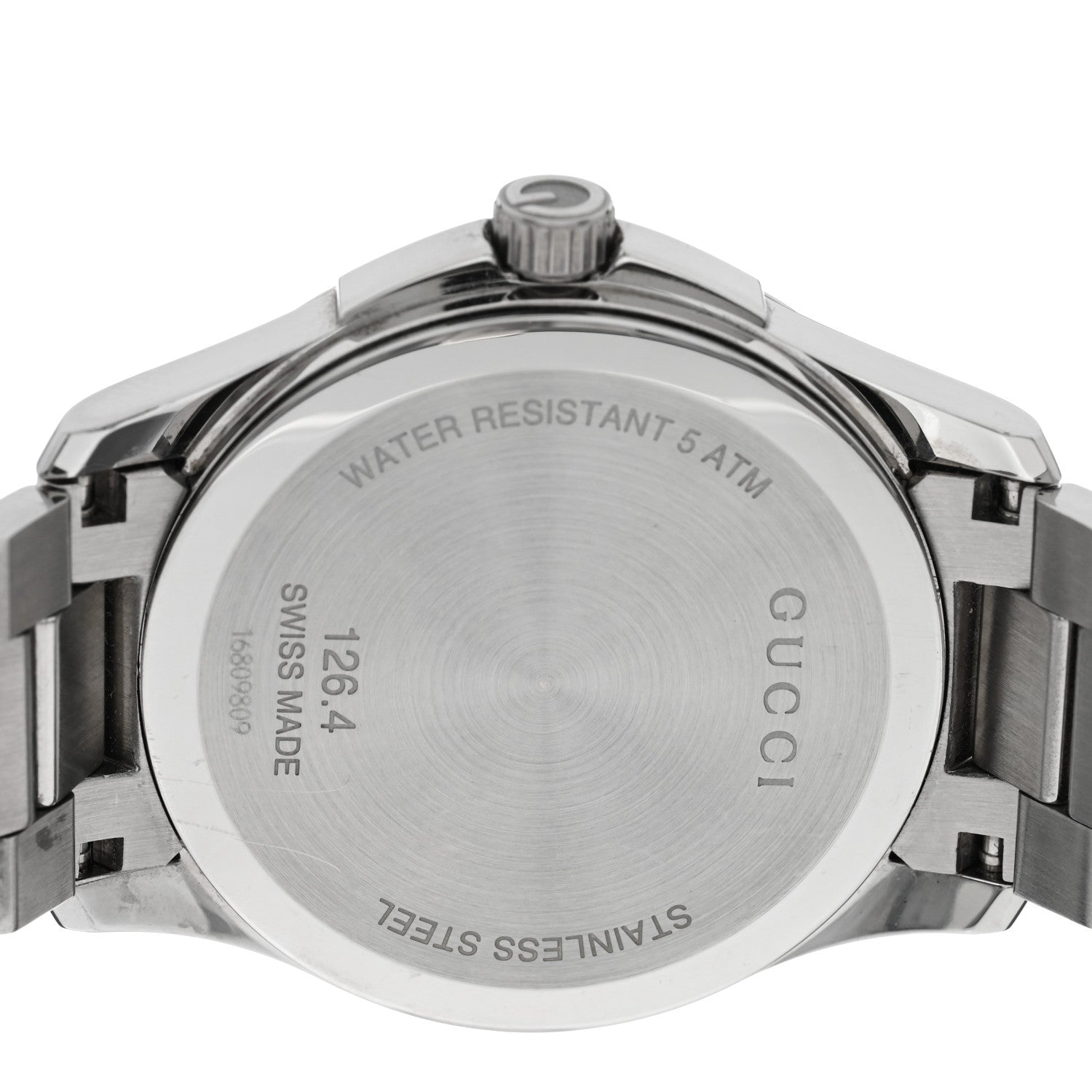 Gucci Stainless Steel 38mm G-Timeless Diamante Quartz Watch Black 4 of 5