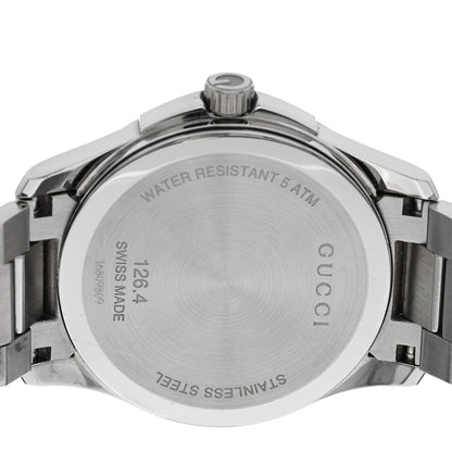 Gucci Stainless Steel 38mm G-Timeless Diamante Quartz Watch Black 4 of 5