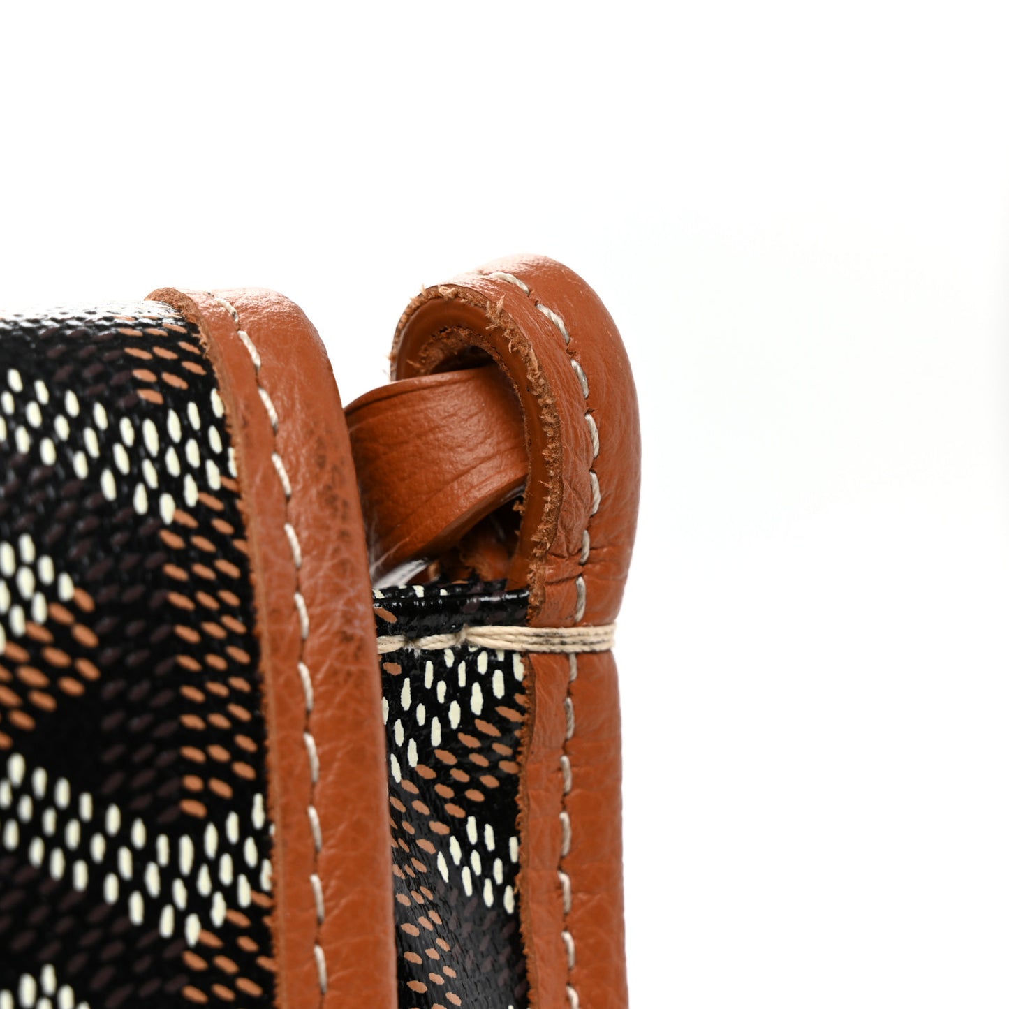 Goyardine Plumet Wallet Clutch Black Gold