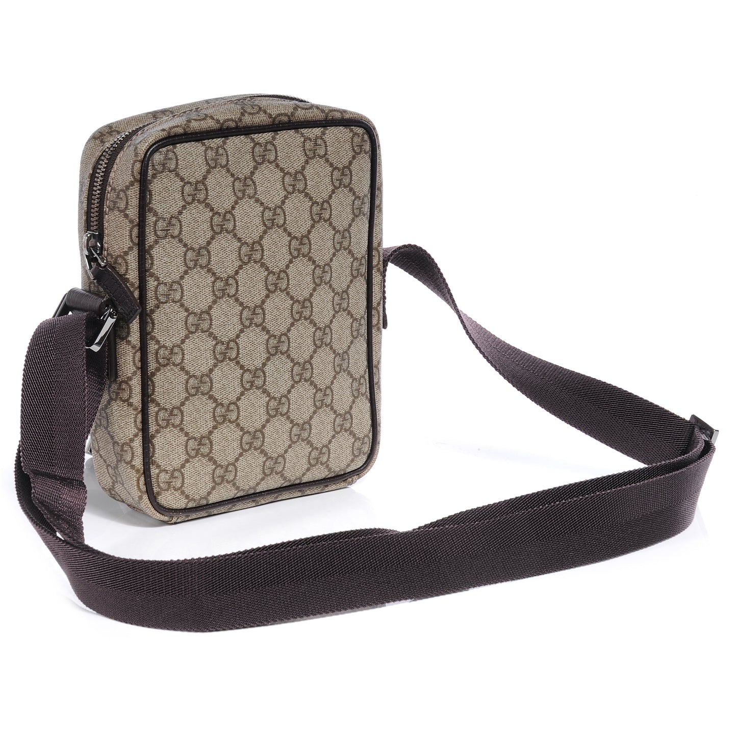 GG Plus Monogram Messenger Bag Ebony