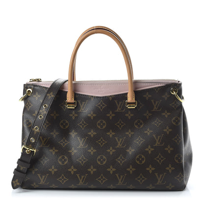 Louis Vuitton Monogram Pallas Rose Ballerine 1 of 8