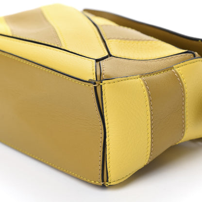 Loewe Calfskin Rugby Mini Puzzle Bag Yellow Ochre 7 of 10