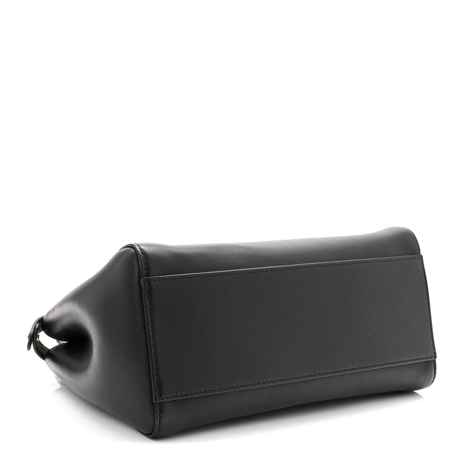 Fendi Nappa Mini Peekaboo Iconic Satchel Black 4 of 11