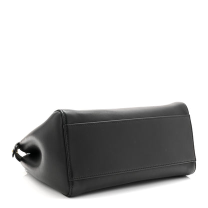Fendi Nappa Mini Peekaboo Iconic Satchel Black 4 of 11