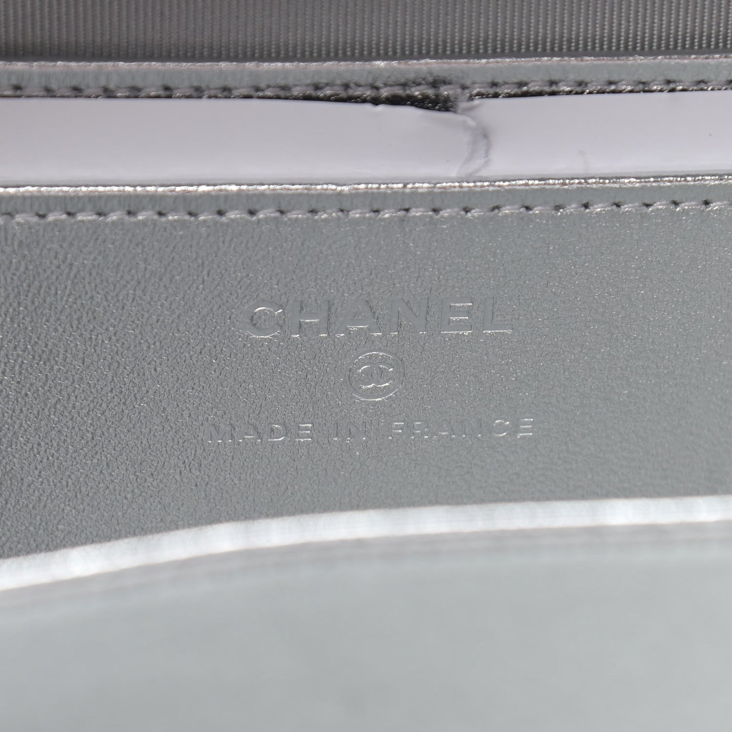 Metallic Gradient Calfskin Quilted Camera Case Blue Yellow Purple