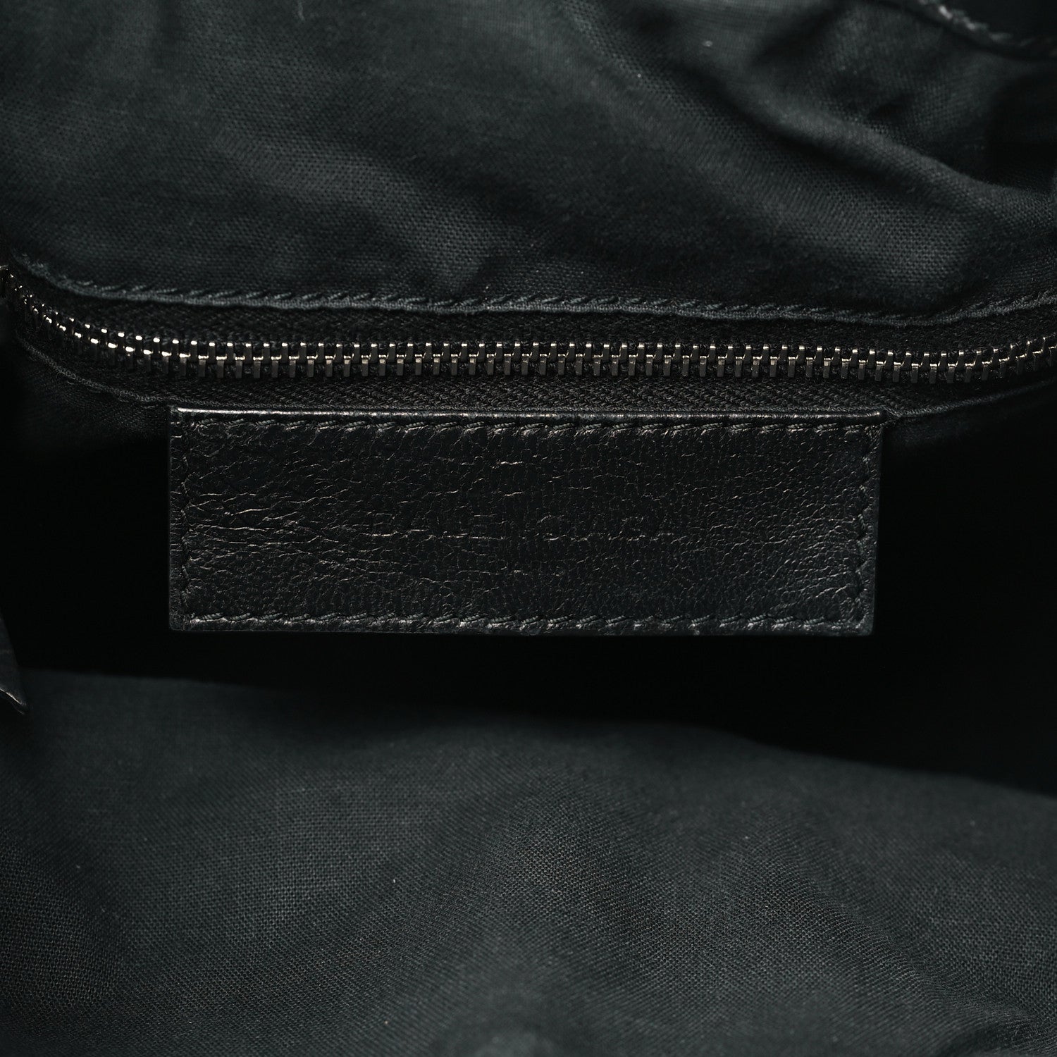 Balenciaga Matte Goatskin Rubber Covered Classic Hardware Mini Pompon Black 7 of 12
