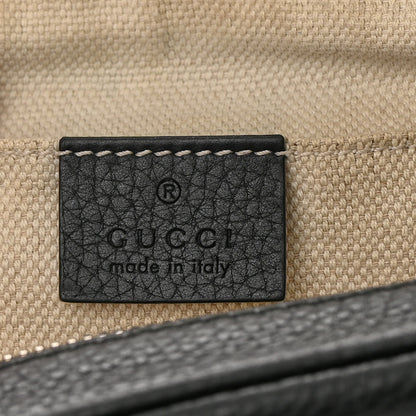 Gucci Pebbled Calfskin Small Soho Disco Bag Black 6 of 15
