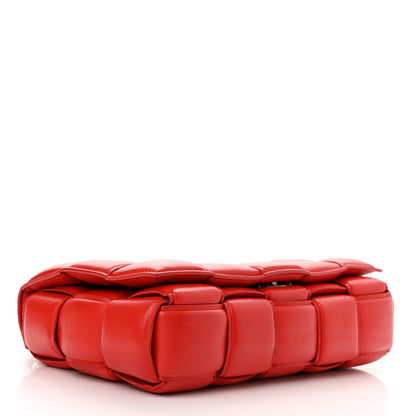 Bottega Veneta Lambskin Maxi Intreccio Padded Chain Cassette Crossbody Bag Nail Polish 4 of 11