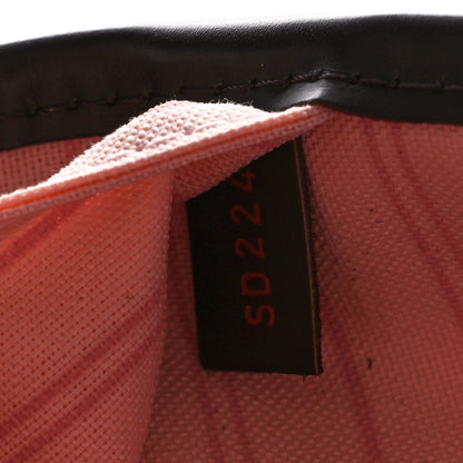 Louis Vuitton Damier Ebene Neo Neverfull MM Rose Ballerine 7 of 13