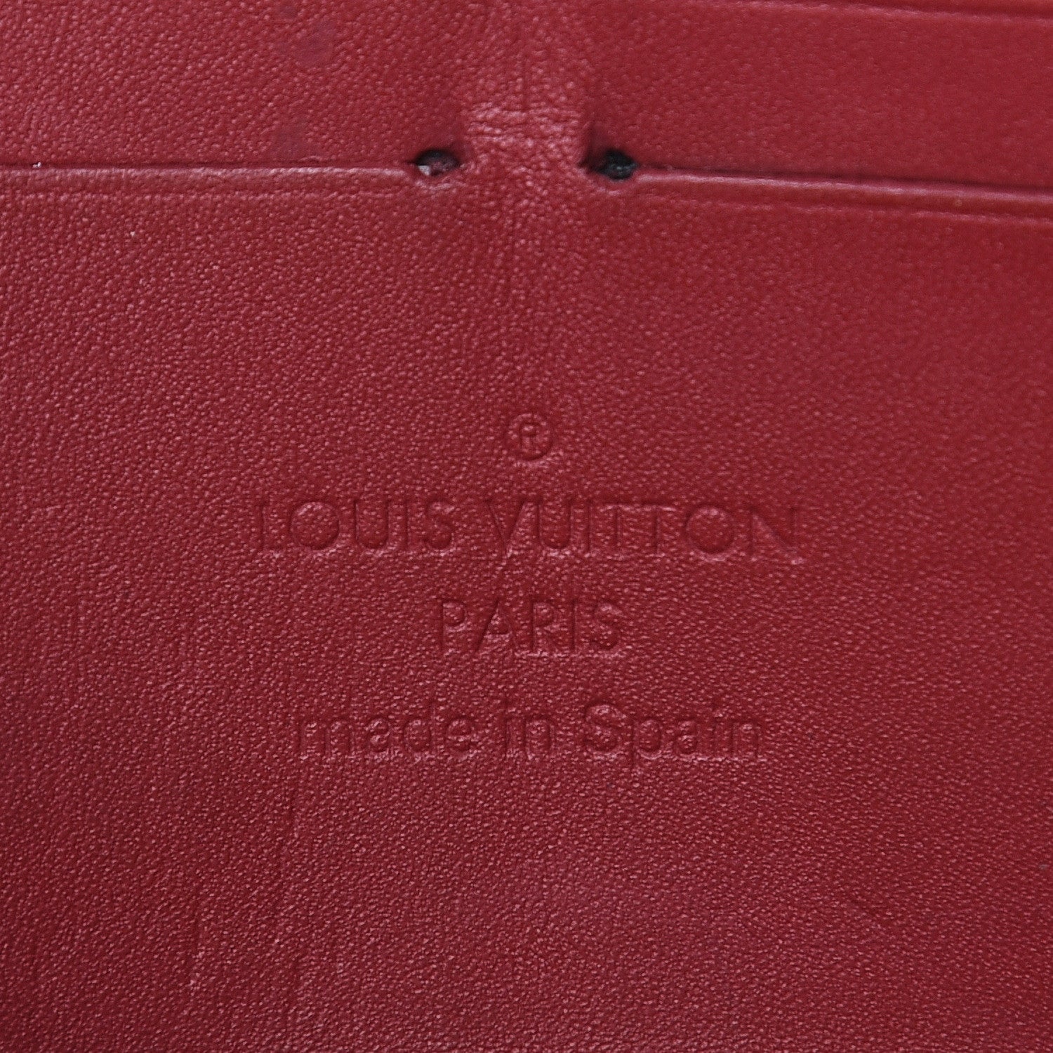 Louis Vuitton Suhali Zippy Wallet Geranium Red 7 of 11