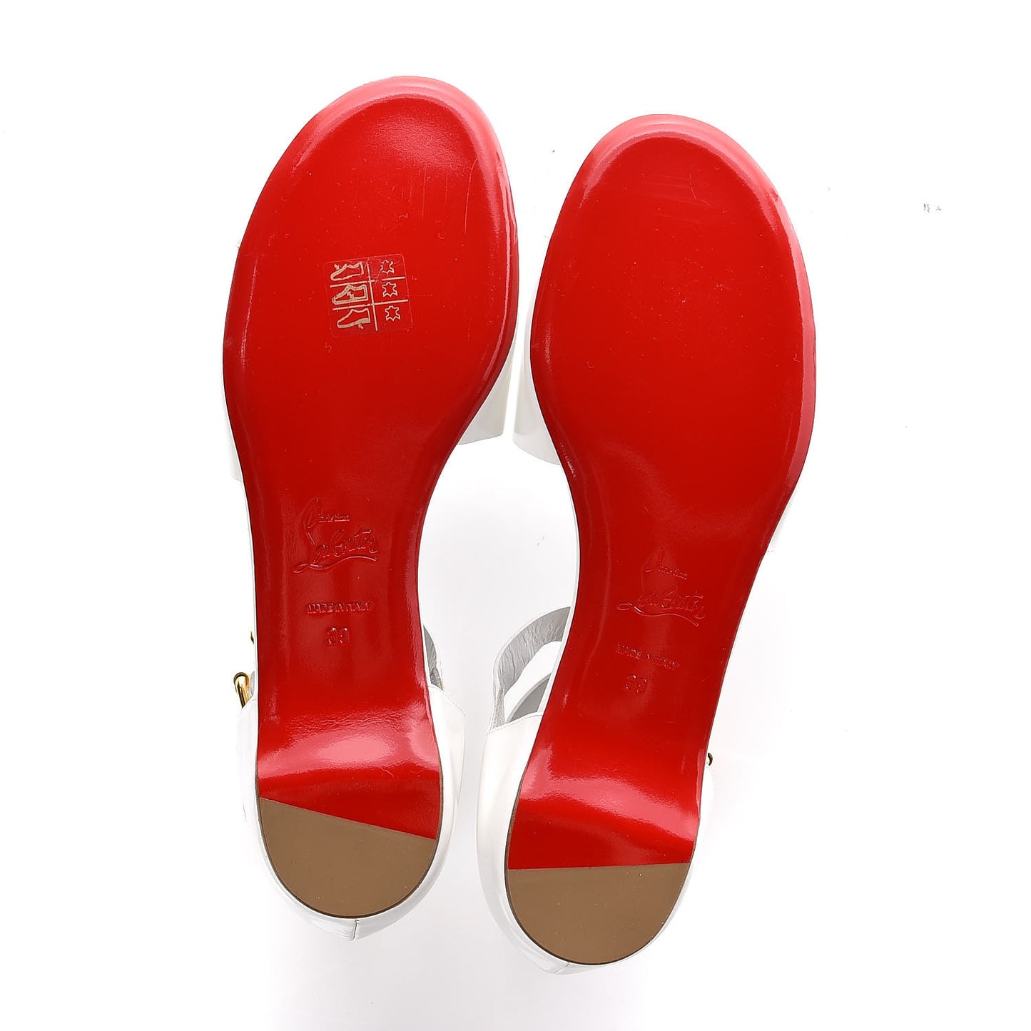 Jazz Calf Scubaflat Flat Sandals 39 White