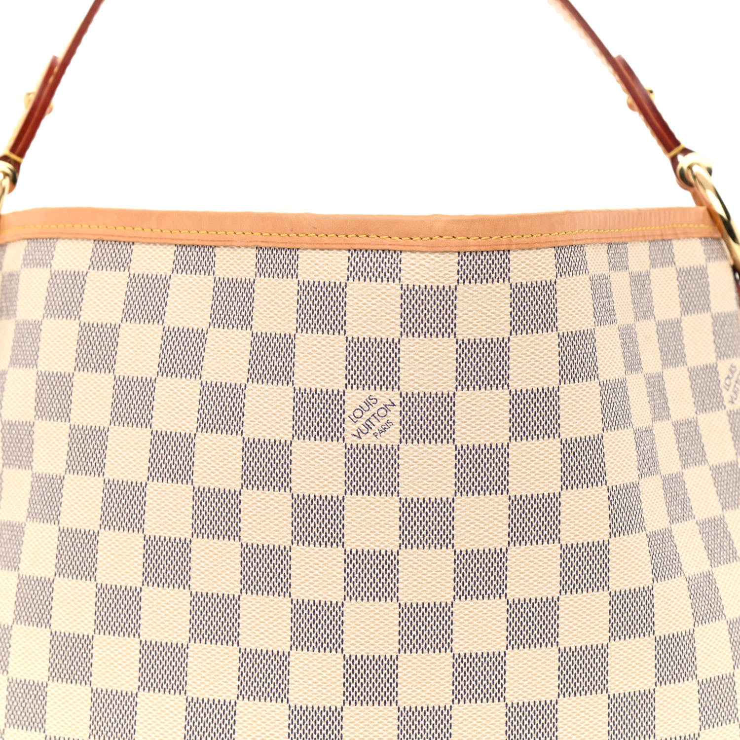 Louis Vuitton Damier Azur Delightful PM Rose Ballerine 8 of 8