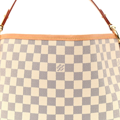 Louis Vuitton Damier Azur Delightful PM Rose Ballerine 8 of 8