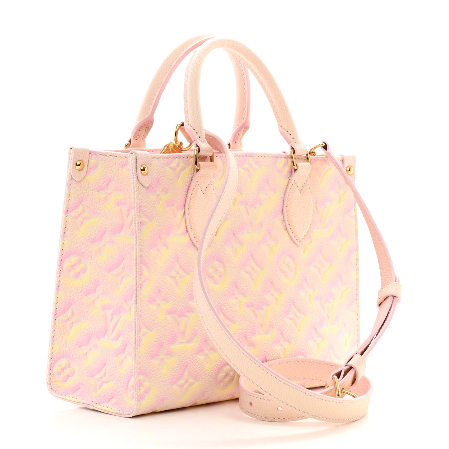 Empreinte Monogram Summer Stardust Onthego PM Pink