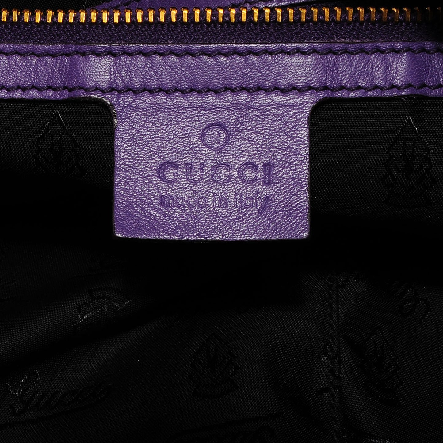 Leather New Jackie Large Shoulder Bag Purple