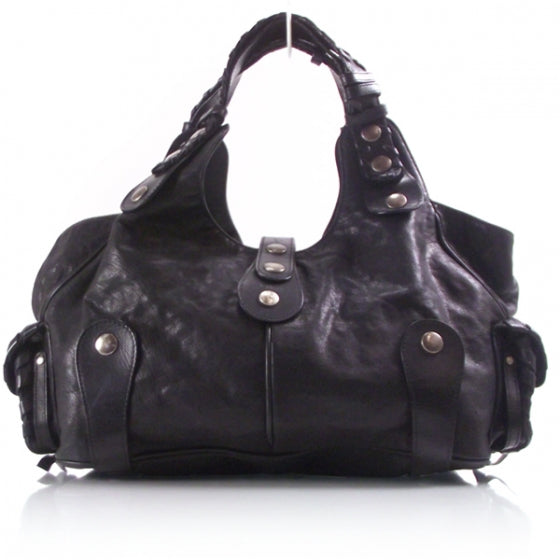Chloe Calfskin Silverado Shoulder Bag Black 1 of 13