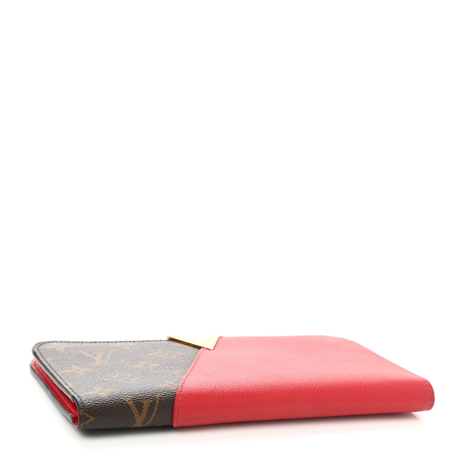 Louis Vuitton Monogram Calfskin Kimono Wallet Cherry 4 of 6