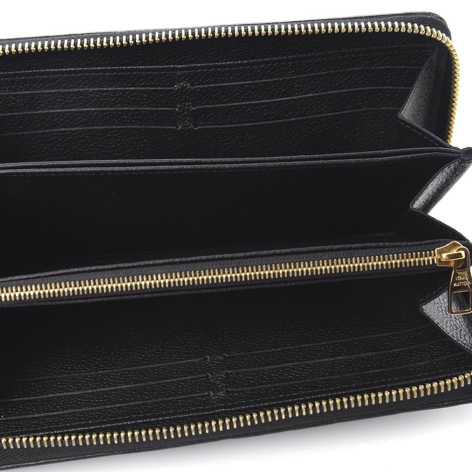 Louis Vuitton Empreinte Zippy Wallet Black 5 of 7