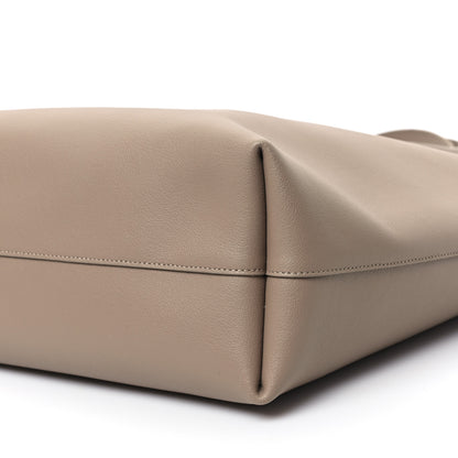 Saint Laurent Calfskin Large Shopping Tote Dark Beige 11 of 12