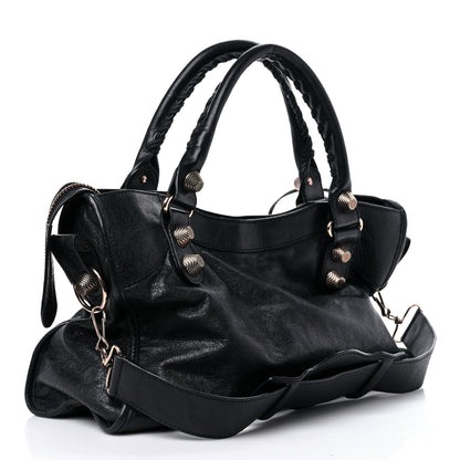 Balenciaga Agneau Giant 21 Rose Gold Hardware City Black 3 of 9