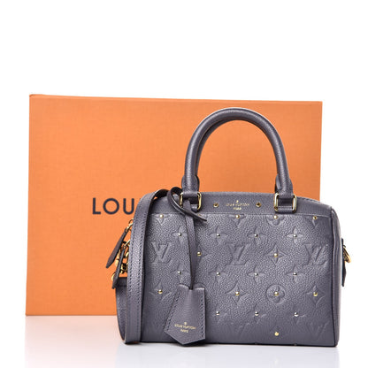 Louis Vuitton Empreinte Studded Speedy Bandouliere 20 Gris Silver 8 of 8