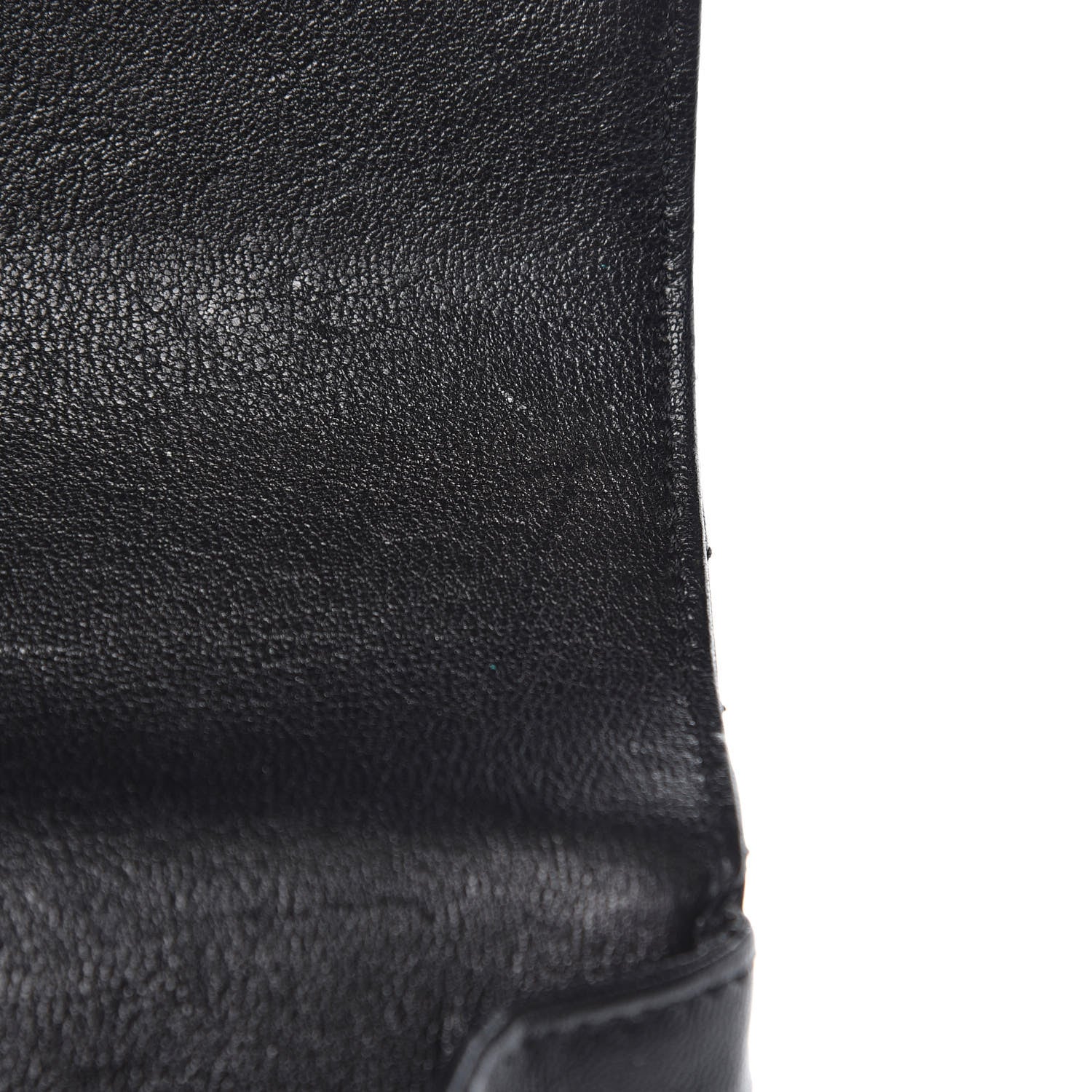 Saint Laurent Sheepskin Matelasse Chevron Monogram Medium College Bag Black 12 of 12