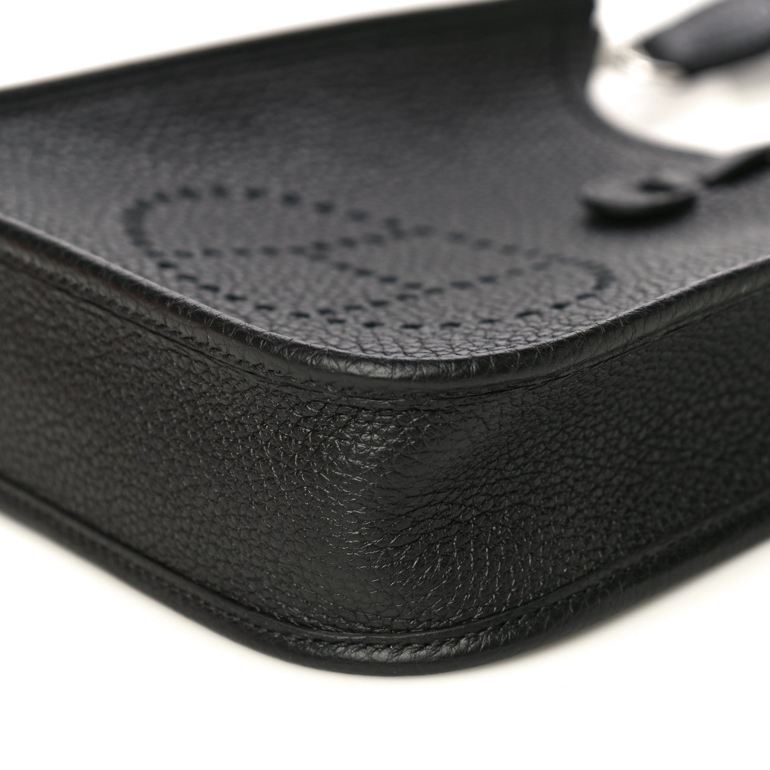 Hermes Taurillon Clemence Evelyne TPM Black 16 of 19