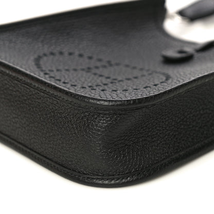 Hermes Taurillon Clemence Evelyne TPM Black 16 of 19
