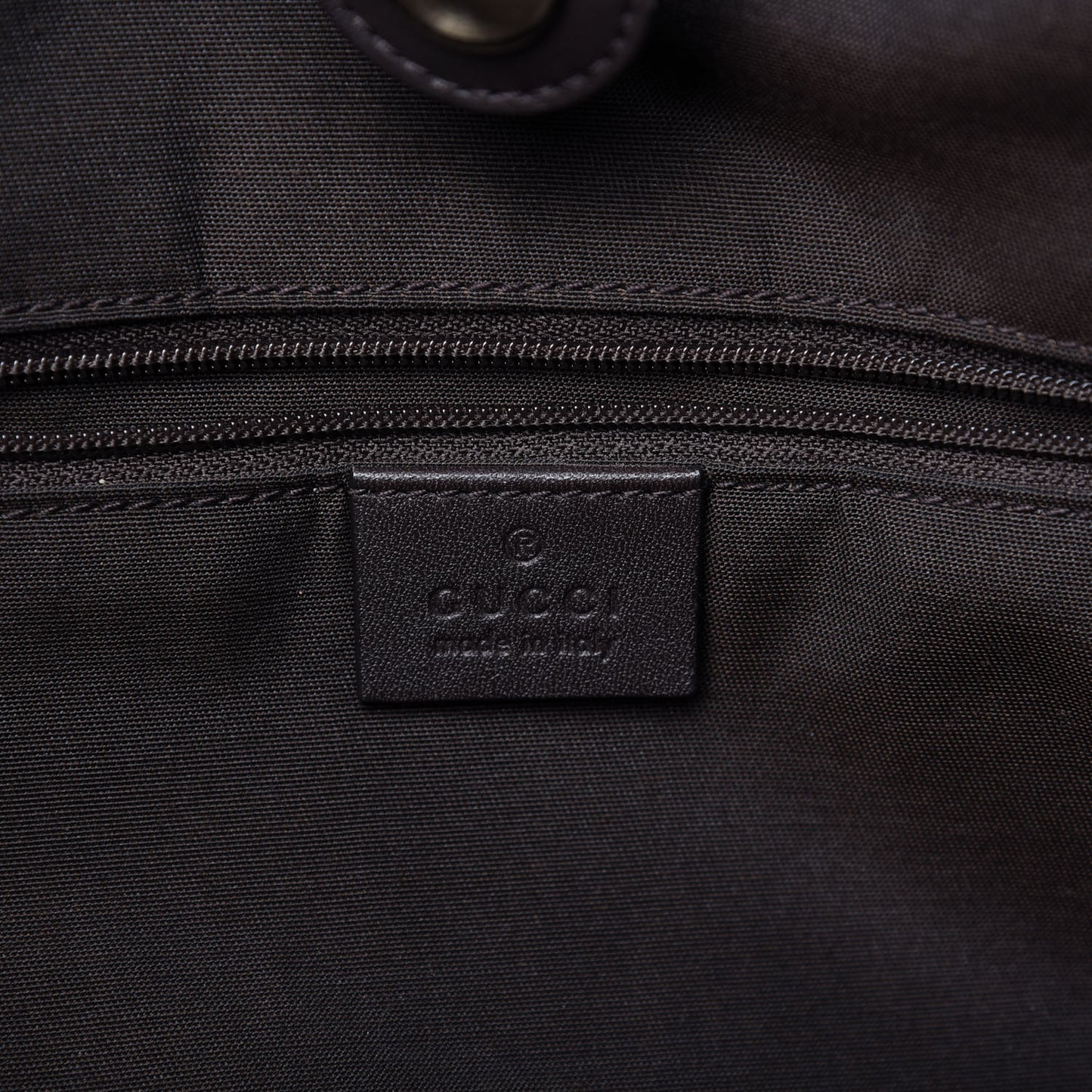 Monogram Shoulder Bag Dark Brown