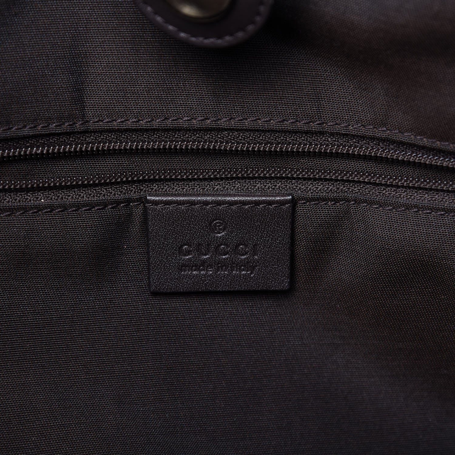 Gucci Monogram Shoulder Bag Dark Brown 8 of 10