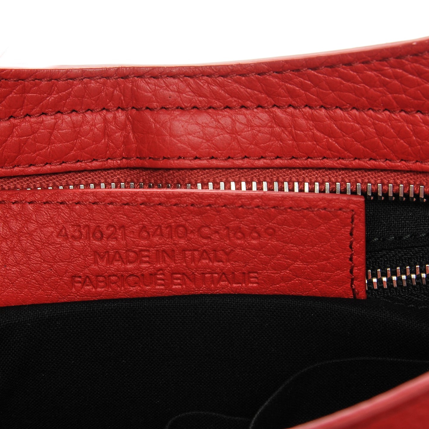 Vibrato Calfskin Classic Silver Hardware S City Rouge Cerise