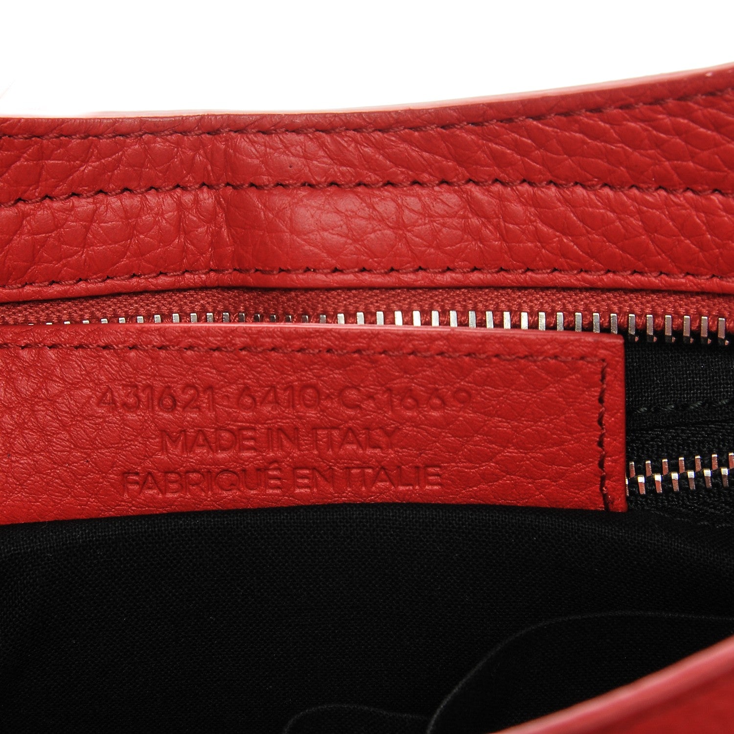 Balenciaga Vibrato Calfskin Classic Silver Hardware S City Rouge Cerise 7 of 7
